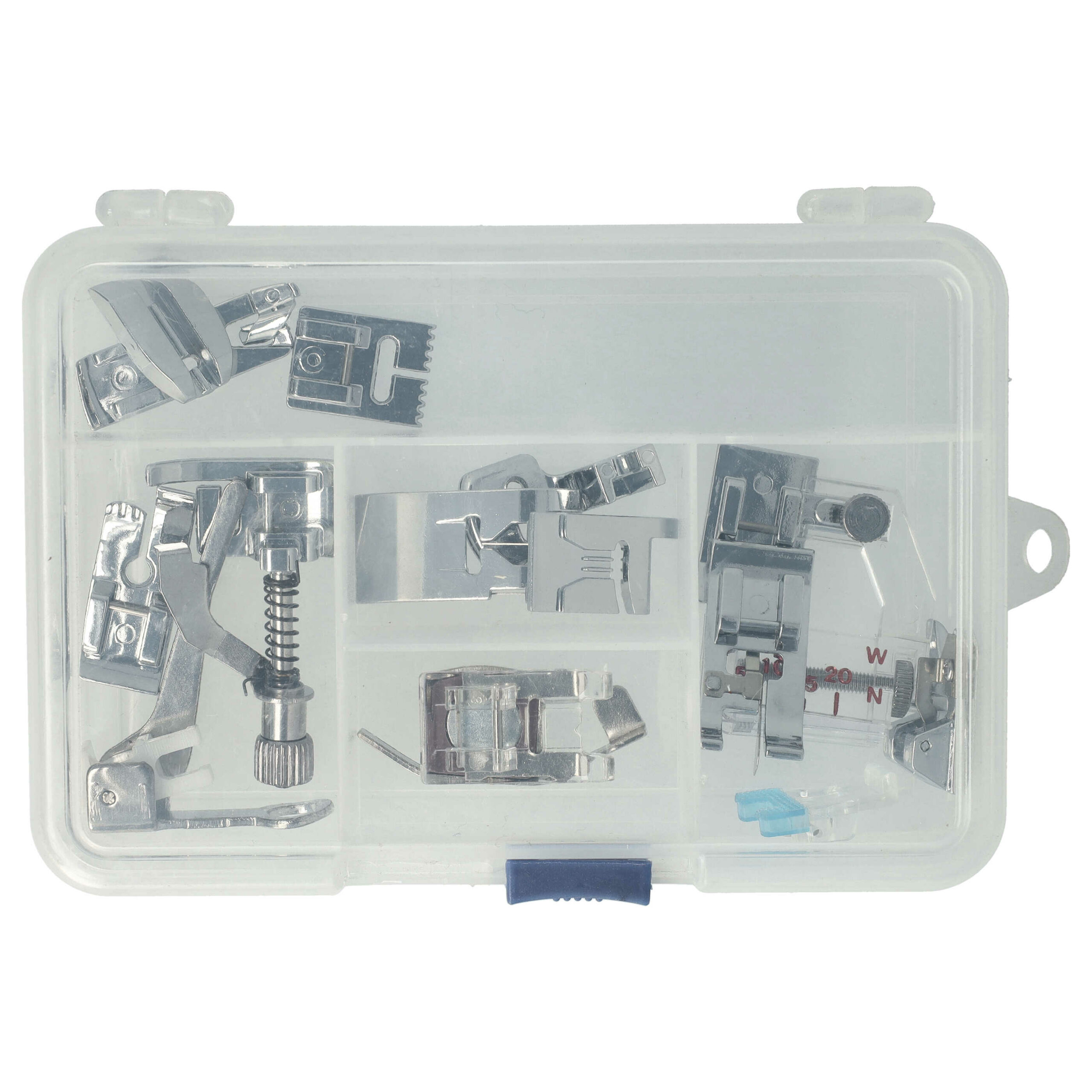 Conjunto de 15 Pés para Máquina de Costura com Pé Baixo - Caixa de Plástico Incluída - Image 4