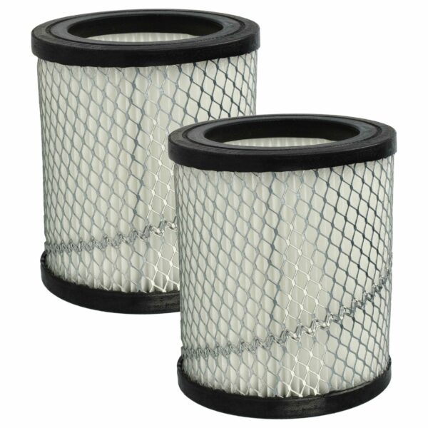 2x Filtro de substituição vhbw para aspiradores Nedis 5412810324484 PowerPlus
