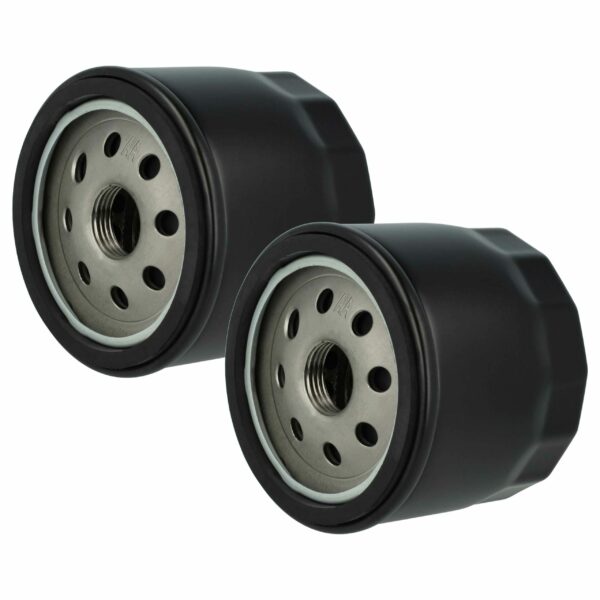 Conjunto 2x Filtro de Óleo vhbw compatível com Ariens 21397200, 08200204, Cub Cadet e outros