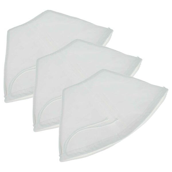 Pack 3 Filtros de Substituição vhbw para Aspirador Einhell Chimney Sweep (A0-61, AV, 2351315, 04006825646306)