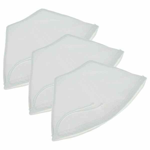 Pack 3 Filtros de Substituição vhbw para Aspirador Einhell Chimney Sweep (A0-61, AV, 2351315, 04006825646306)