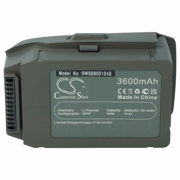 Bateria para Drone DJI vhbw - 3600 mAh 15.4 V Li-polymer (CP.MA.00000038.01/FB2-3850)
