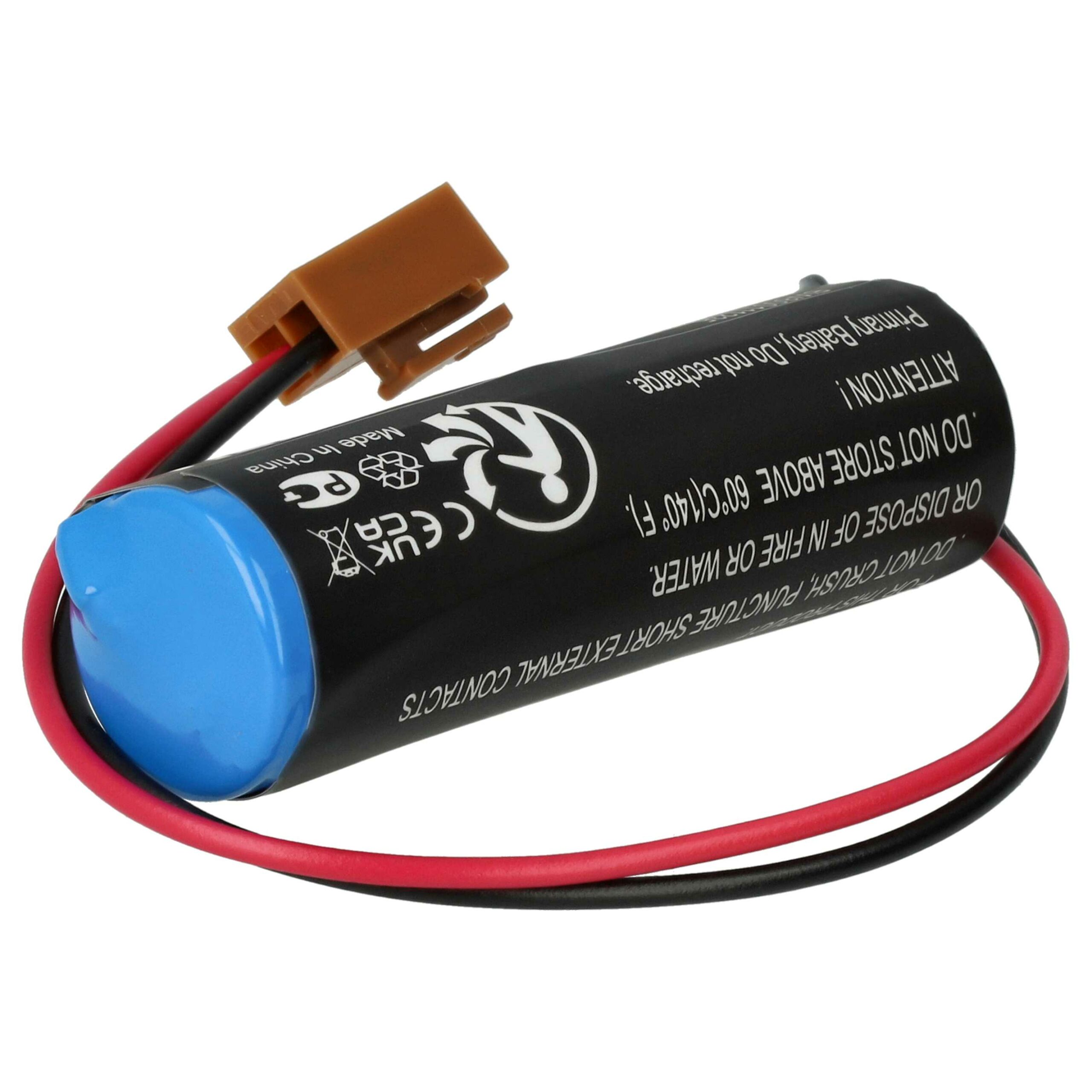 Bateria Laser 5x vhbw ER6V ER14500 - 2000 mAh 3.6V Li-MnO2 - Image 2