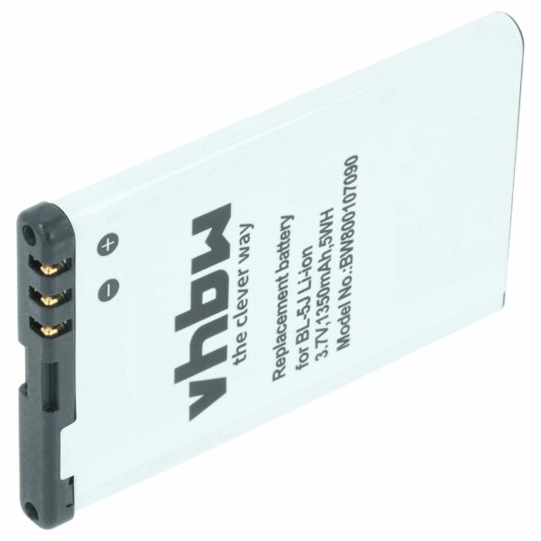 Bateria para Telemóvel Compatível com Doro RCB01 - 1350 mAh 3.7 V Li-Ion vhbw