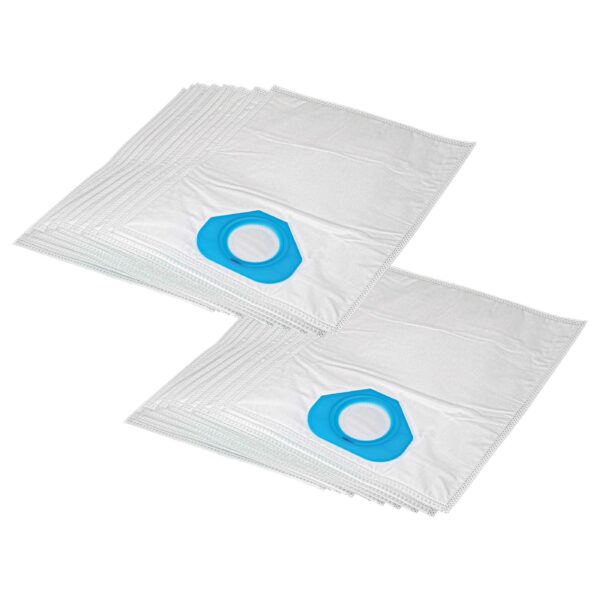20x Sacos para Aspirador vhbw compatíveis com Nilfisk 82095000 - Microfibra