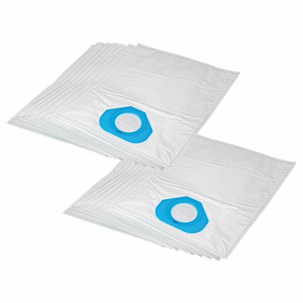 20x Sacos para Aspirador vhbw compatíveis com Nilfisk 82095000 - Microfibra