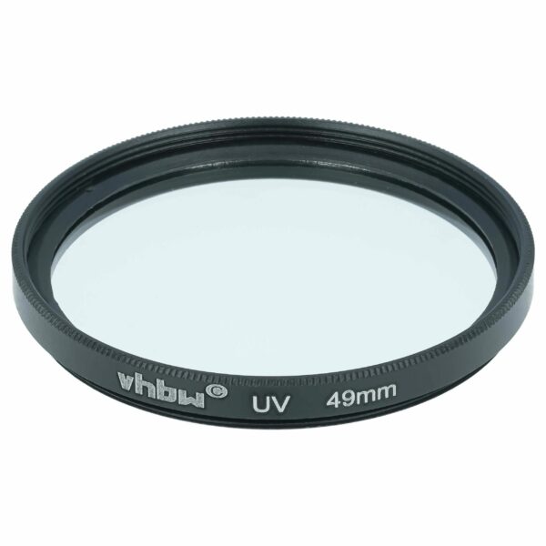 Filtro UV 49 mm para Câmaras e Objetivas - vhbw