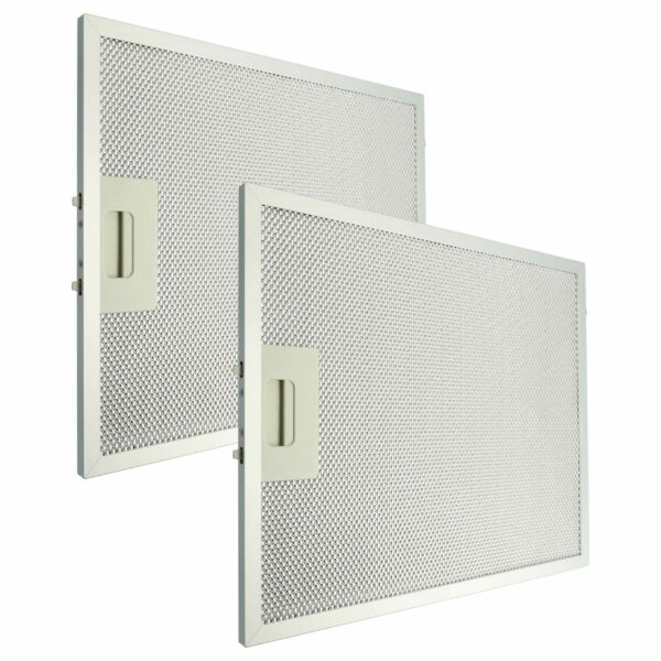 2x Filtro de Gordura em Metal Longa Duração vhbw para Klarstein 10034877