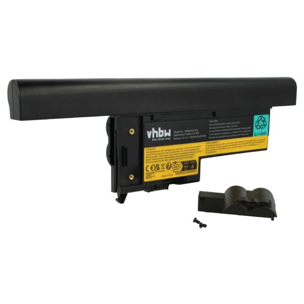Bateria para Portátil Lenovo vhbw - Compatível ASM 42t5261, 40Y7001, ASM 92P1170 - 4400 mAh 14.8 V Li-Ion