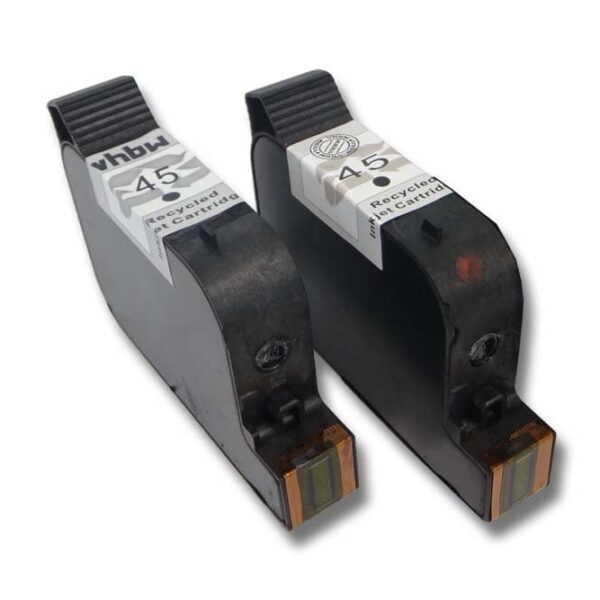 2x Tinteiros vhbw para Stielow 1315 - Preto (30 ml)