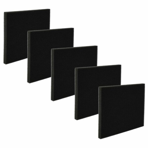5x Filtro de Espuma vhbw para Aspirador Philips 432200039691, CP0789