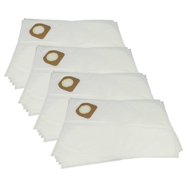 20x Sacos para Aspirador Dewalt DCV9402-XJ - vhbw Microfleece