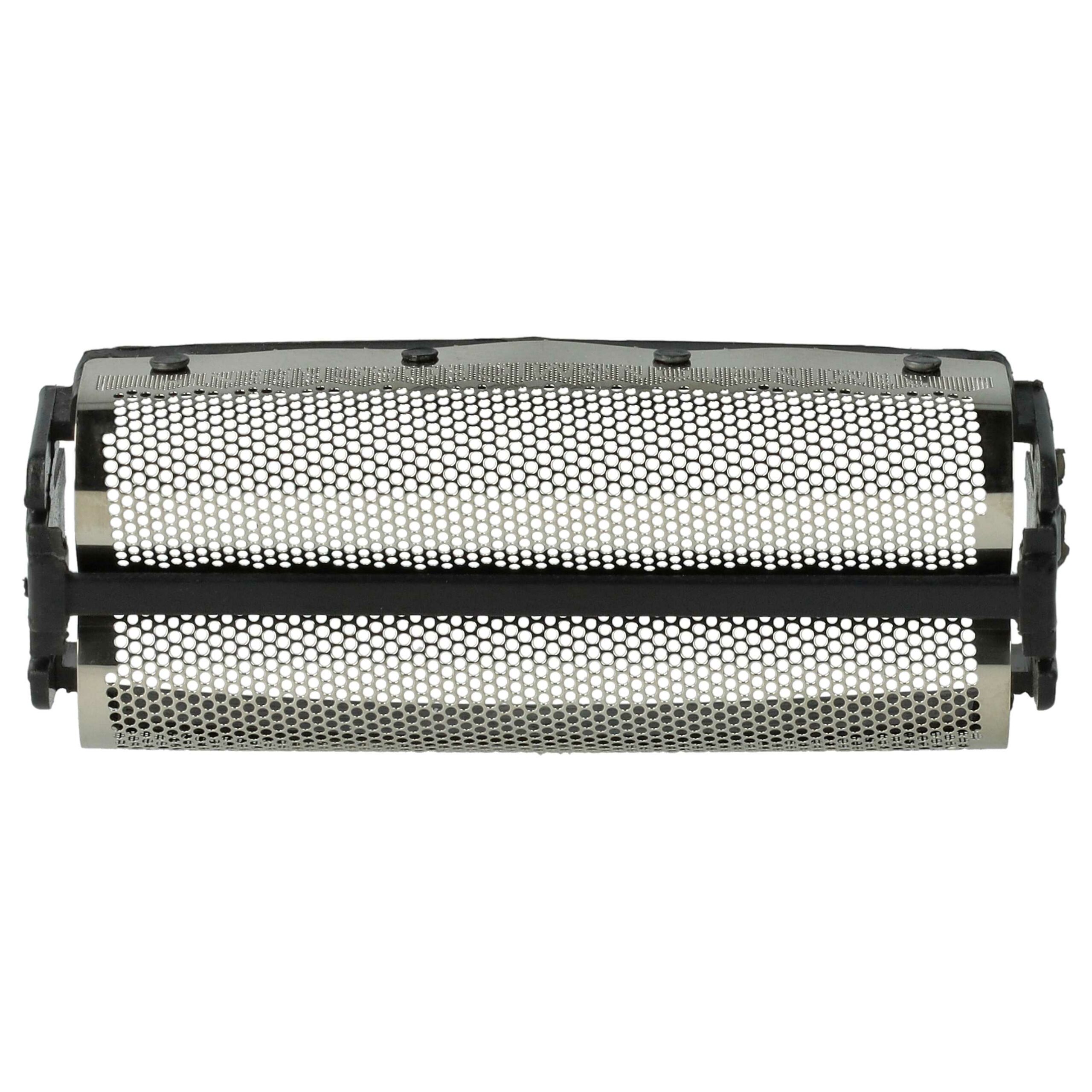 Folha de barbear dupla vhbw com estrutura para Remington DA57, DF5, SP-61, SP-62 - Preto - Image 3