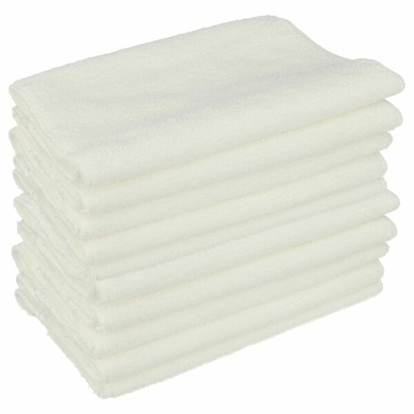 10x Almofadinhas de Mop para Limpador a Vapor Kärcher - vhbw (substitui 6.369-357.0)