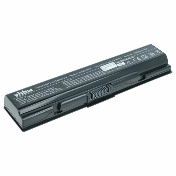 Bateria vhbw para Toshiba PA3533U-1BRS, PA3534U-1BAS, PA3533U-1BAS - 4400 mAh 10.8 V Li-Ion