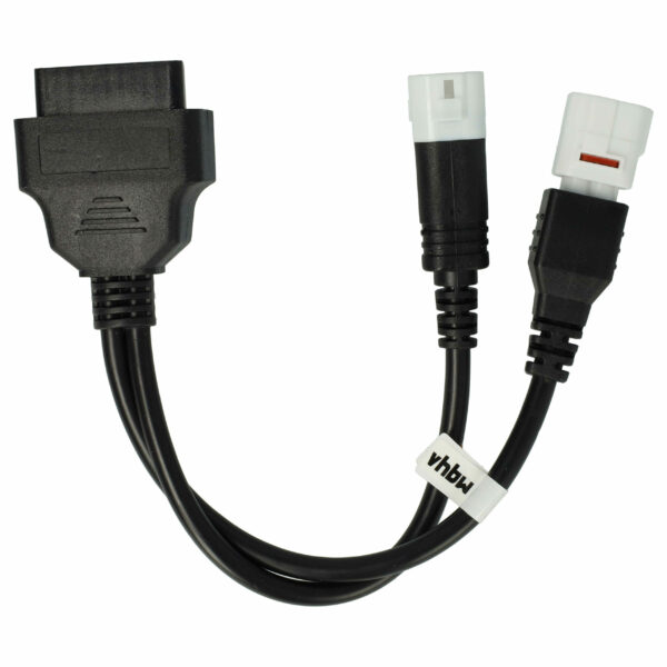 Adaptador OBD2 3 Pinos e 4 Pinos para OBD 2 16 Pinos - Yamaha 2016-2019