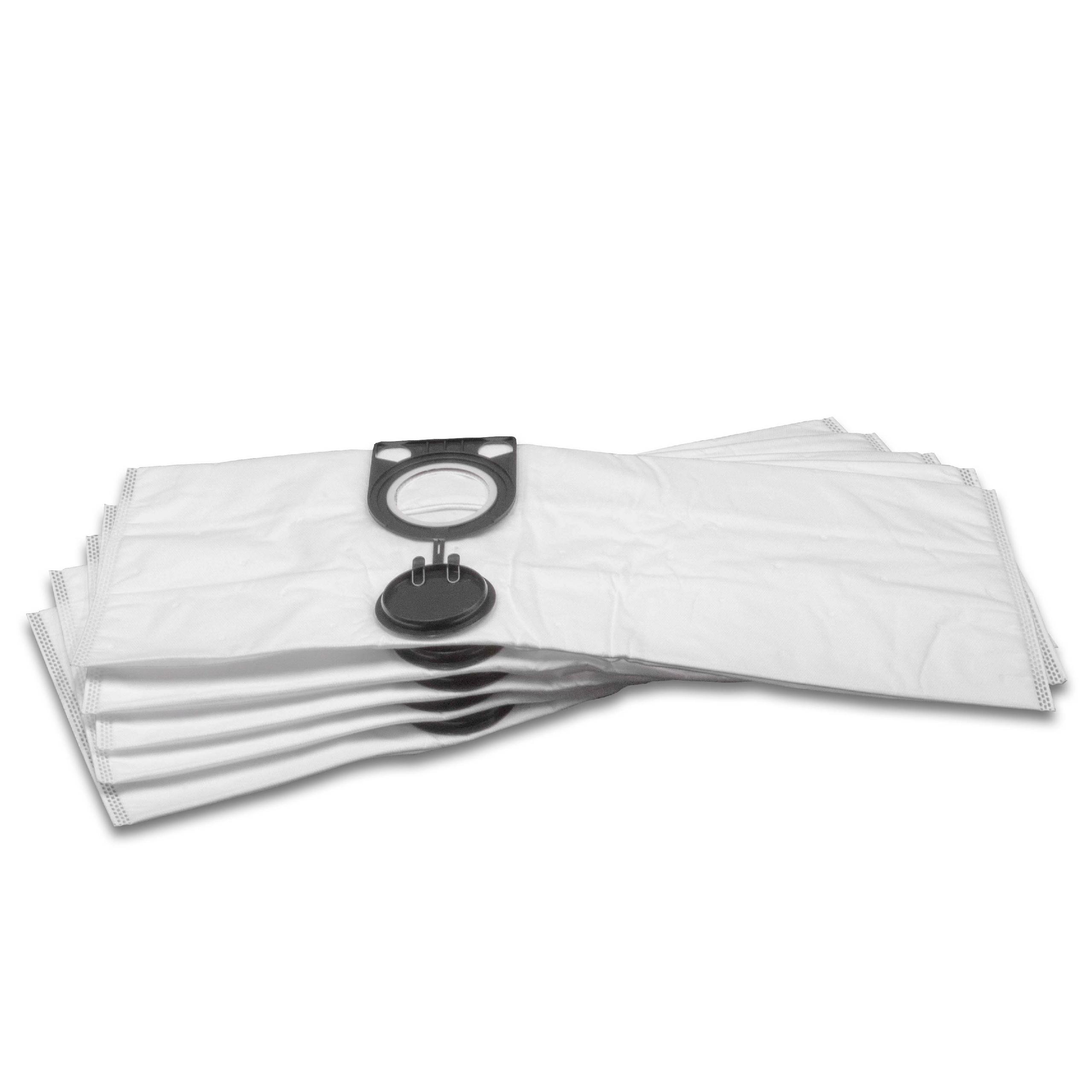 10x Sacos para Aspirador vhbw compatíveis com Metabo 631754000, 631629000 - Microfibra