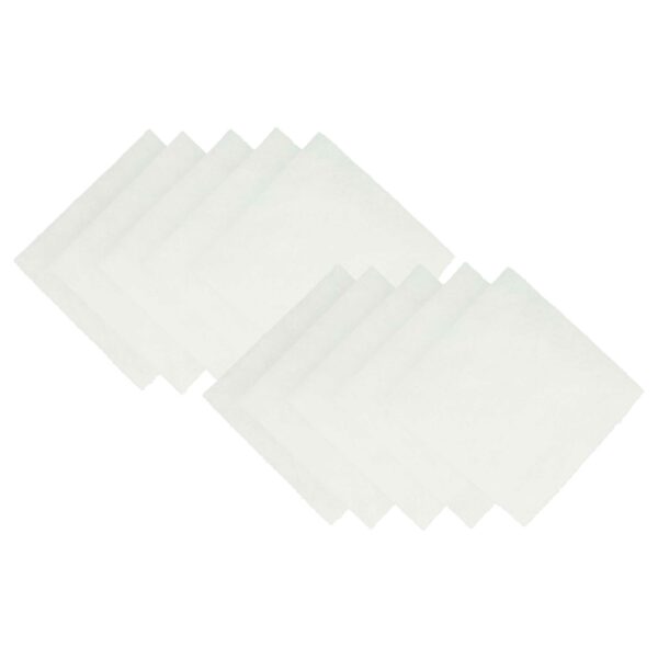 10x Filtro de Ar de Substituição vhbw para Lunos 33286, 2/FB