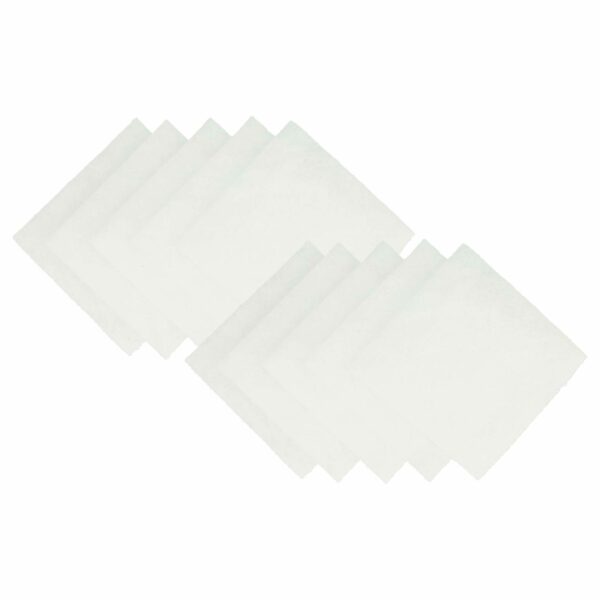 10x Filtro de Ar de Substituição vhbw para Lunos 33286, 2/FB