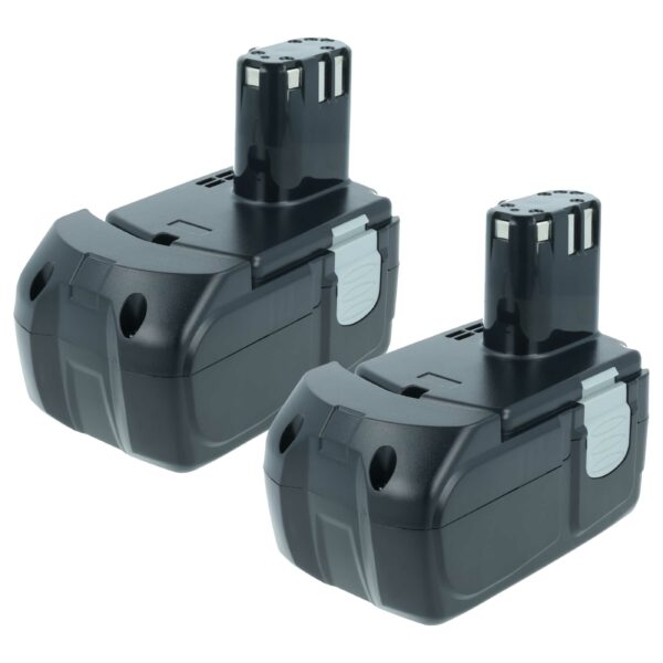 2x Bateria compatível Hitachi BCC 1815, BCH 1820, EB 1814SL, EB 1812S - 1500 mAh, 18 V, NiMH