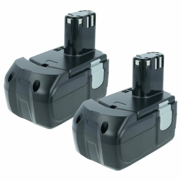 2x Bateria compatível Hitachi BCC 1815, BCH 1820, EB 1814SL, EB 1812S - 1500 mAh, 18 V, NiMH