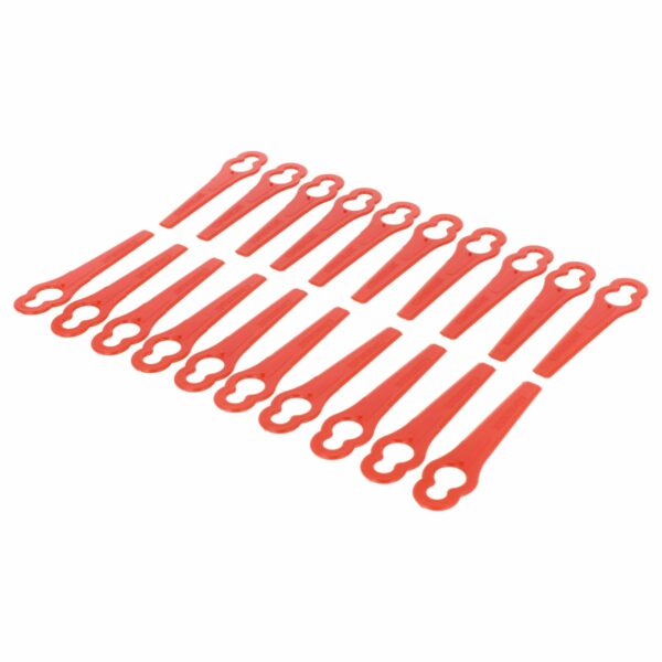 Pack com 20 Lâminas de Substituição vhbw para Cortadores de Relva ALM BQ026 e compatíveis