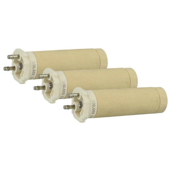 3x Elemento Aquecedor Cerâmico para Pistola de Ar Quente Leister Triac S - vhbw