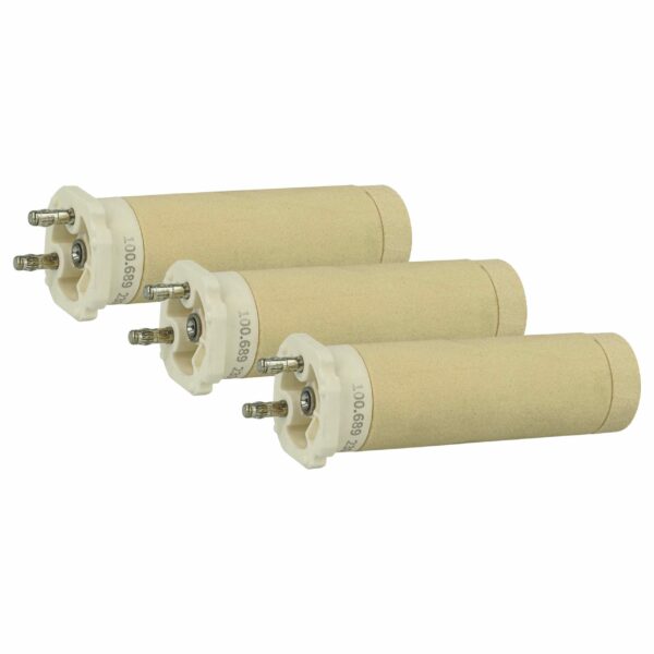 3x Elemento Aquecedor Cerâmico para Pistola de Ar Quente Leister Triac S - vhbw