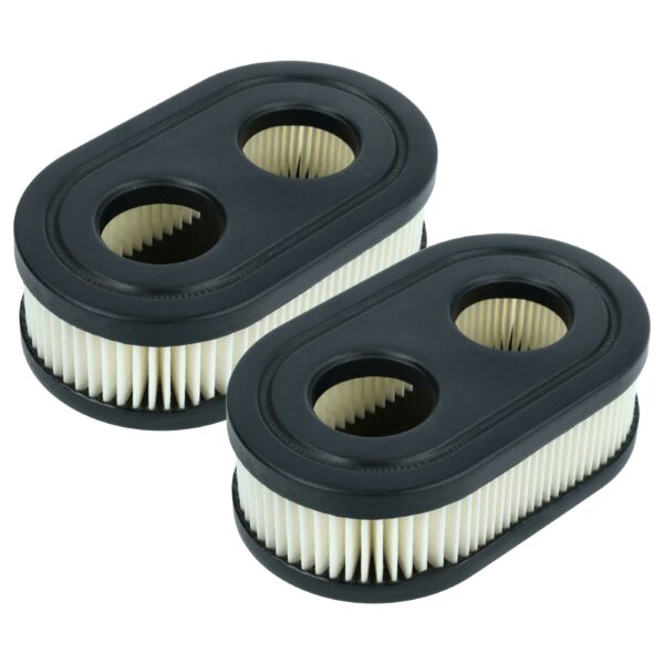 2x Filtro de ar compatível Briggs & Stratton 4247, 5432, 593260, 798339, 798452, 09P702, 5432K para cortadores de relva