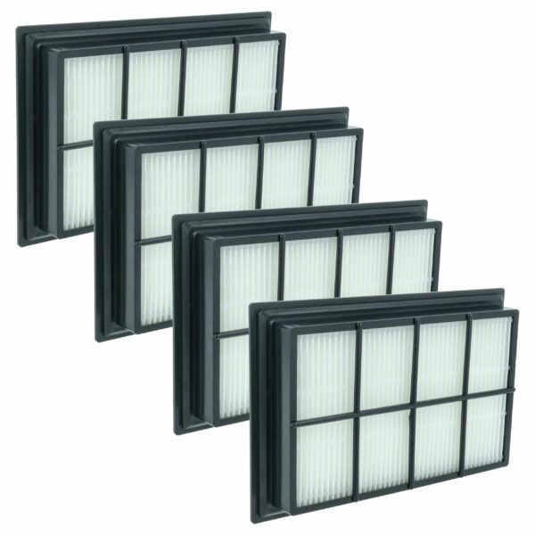 4x Filtro de Substituição vhbw compatível com Kärcher 2.860-229.0 para Aspirador Kärcher