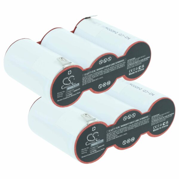 Bateria de Emergência vhbw 2x 4000 mAh 3.6V NiCd - Substitui Van Lien 11190013V