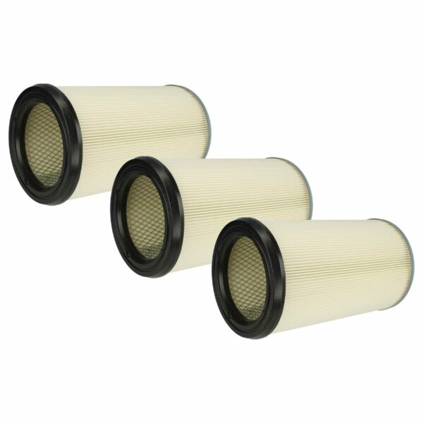 3x Filtro de Cartucho Kärcher 5.731-007.0 para Aspirador vhbw