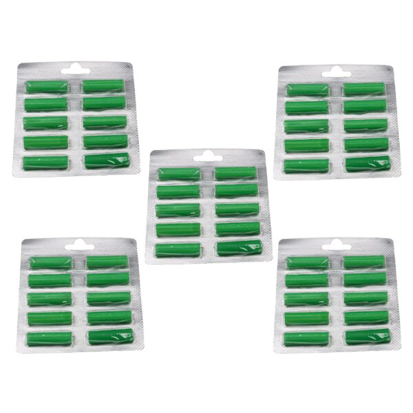 50x Varas Desodorizantes vhbw para Aspiradores com Saco - Aroma Floresta