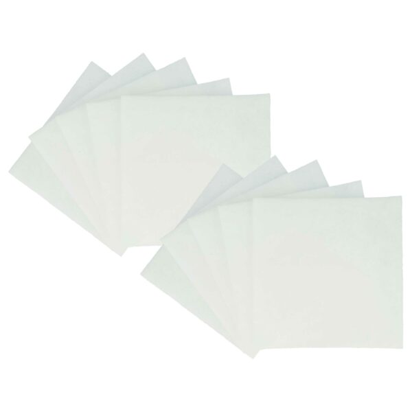 10x Filtro de Ar vhbw para Lunos Vent - Classe G2, 17.5 x 17.5 x 3.3 cm