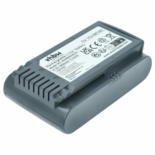 Bateria vhbw 3400mAh 21.6V Li-Ion para Samsung VCA-SBTA60