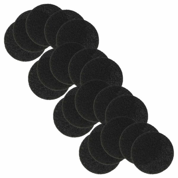20x Filtro de Ar para Junkers 7738112111 - Classe G2, Lavável, Preto - vhbw