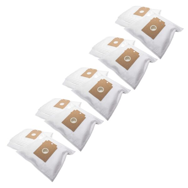 Pack 50 Sacos para Aspirador Bosch BBZ41FK, 468265, BSHG00468265 - vhbw Microfleece
