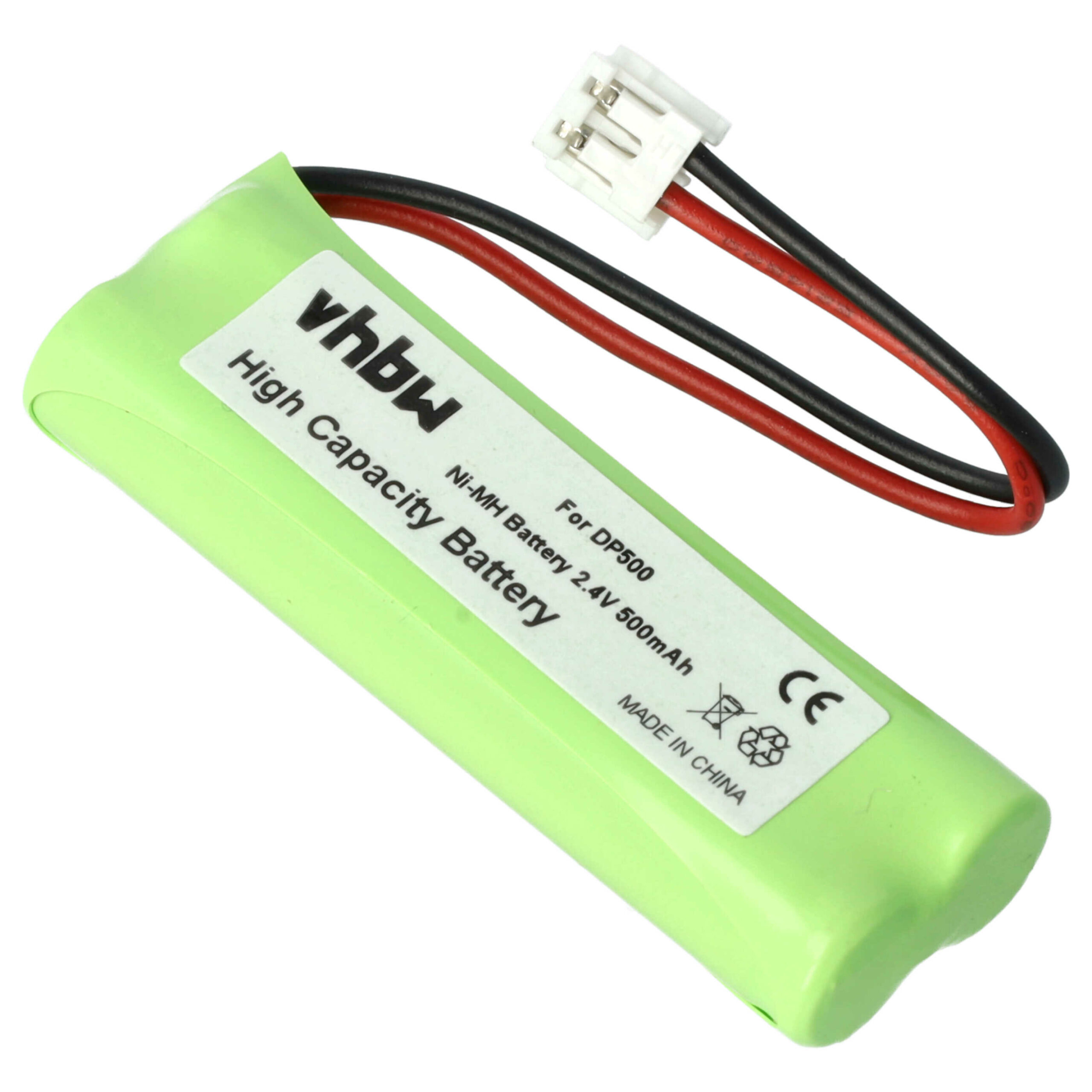 10x Bateria para Telefone Fixo Binatone - 500 mAh 2.4 V NiMH (substitui GPHC05RN01, GP1010, VT50AAAALH2BMJZ) - Image 2