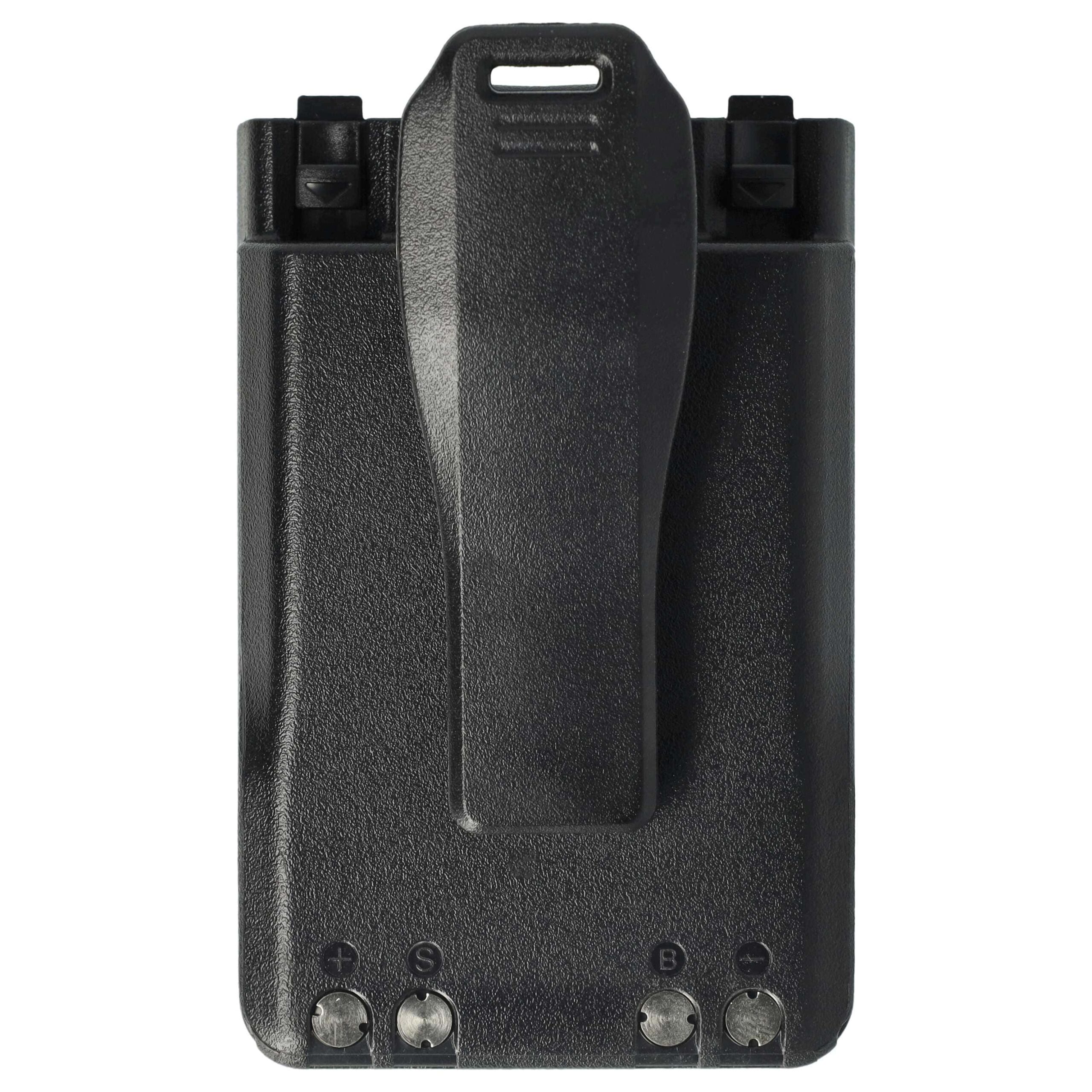 Bateria vhbw 2x para Rádio Icom BP-307 - 3300 mAh 7.4 V Li-Ion + Clip de Cinto - Image 4
