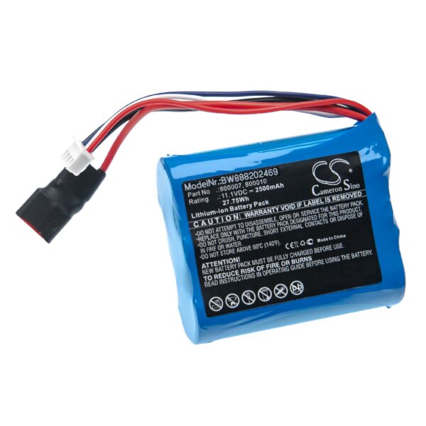 Bateria vhbw para Carrera - 2500 mAh 11.1 V Li-Ion