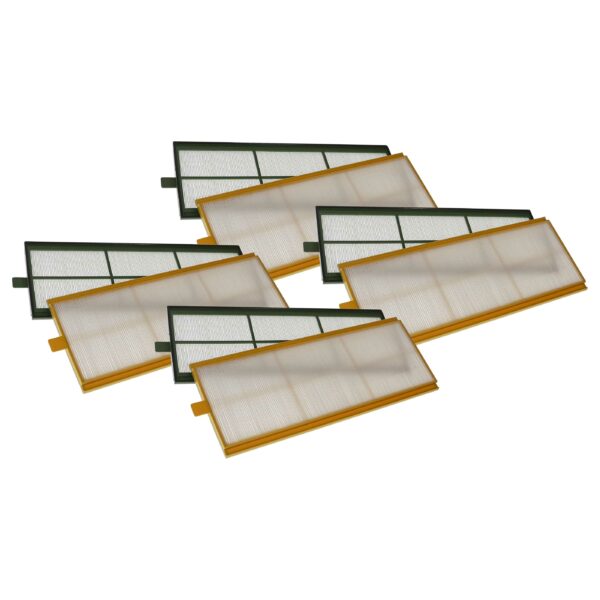 Conjunto de 8 Filtros vhbw para Zehnder 400100084, 006040220, 400100085, 006040202, 006040200