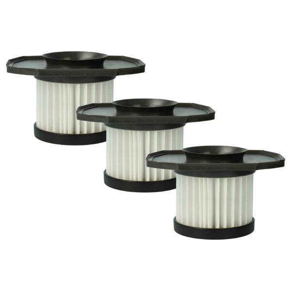 Pack 3x Filtros de Substituição vhbw para Aspiradores Ryobi 313282001