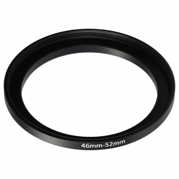 Adaptador Step-Up vhbw de 46 mm para 52 mm para Lentes de Câmara e Filtros