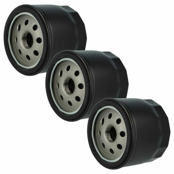 Pack 3x Filtros de Óleo vhbw para Cortadores de Relva Cub Cadet, Ariens, Husqvarna e outras marcas