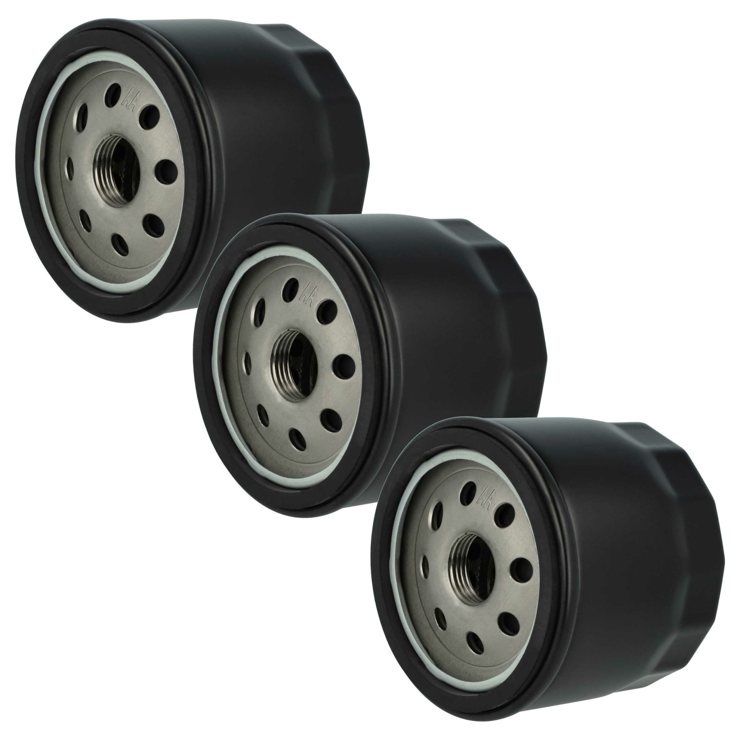 Pack 3x Filtros de Óleo vhbw para Cortadores de Relva Cub Cadet, Ariens, Husqvarna e outras marcas