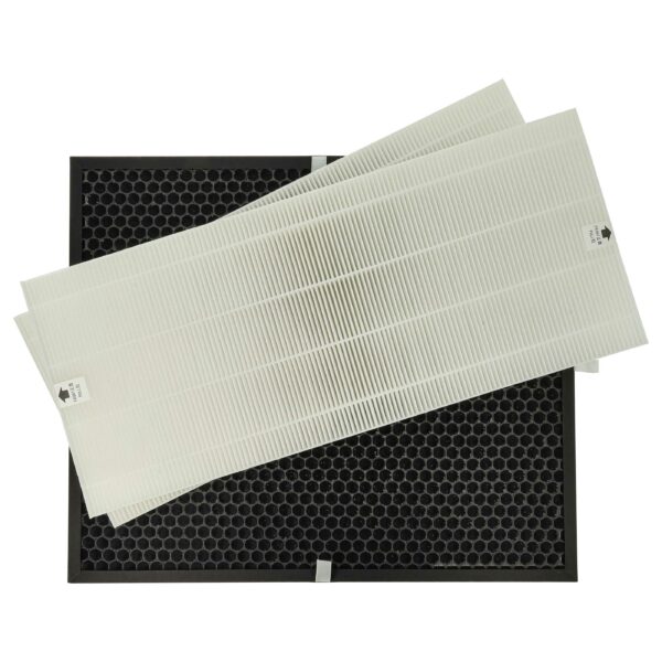 Conjunto de 2 Filtros vhbw para Purificador de Ar Winix 114290, 524540 - HEPA e Carvão Ativado