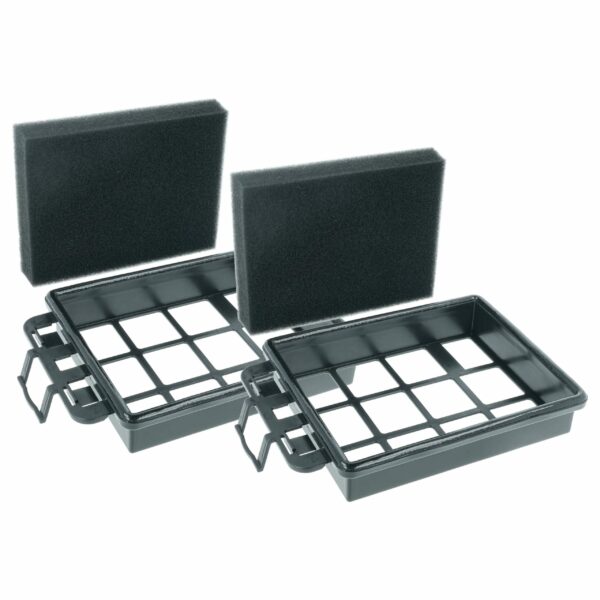2x Filtros de Espuma vhbw Compatíveis com Hanseatic 4379046385 para Aspiradores
