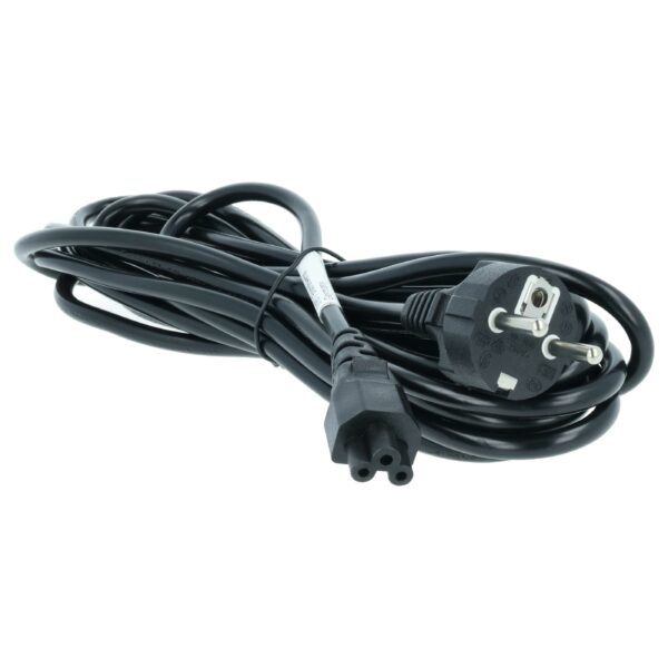 Cabo de Alimentação Euro Plug C5 para Robô Aspirador vhbw - 5 m