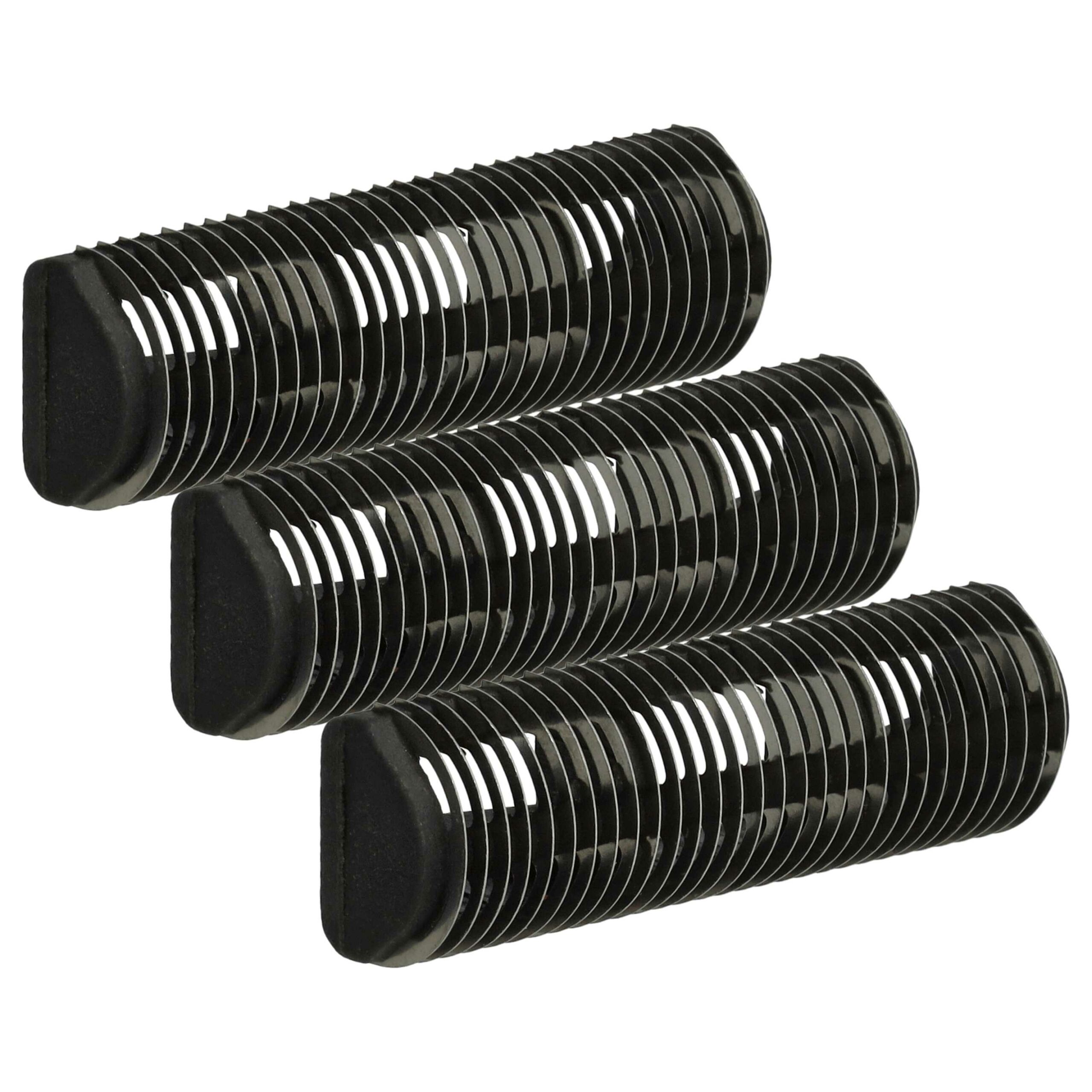 3x Bloco de Corte para Braun 2003 - Prata/Cinzento