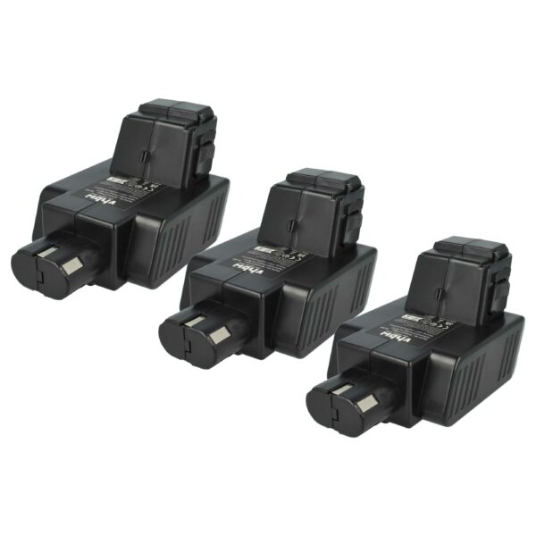 3x Bateria substitui Hilti BP72, BP60, 331530, BP40 Ferramenta Elétrica - 2000 mAh, 24 V, NiMH